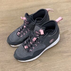 Heelys Charcoal and Pink Roller Shoes